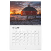 USA Historische Schuren Kalender (Feb 2027)