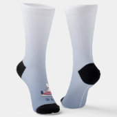USA-hockeyschaatsen Sokken (Gebogen)