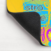 USA Hope: Kleurrijk gestructureerd ontwerp Muismat (Hoek)