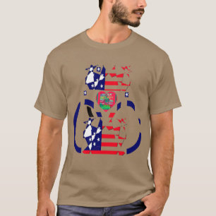 USA Hope Mooie Verbazingwekkende Nationale Vlag On T-shirt