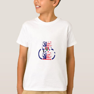 USA Hope Mooie Verbazingwekkende Nationale Vlag On T-shirt