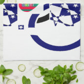 USA Hope Mooie Verbazingwekkende Nationale Vlag On Theedoek (Gevouwen)