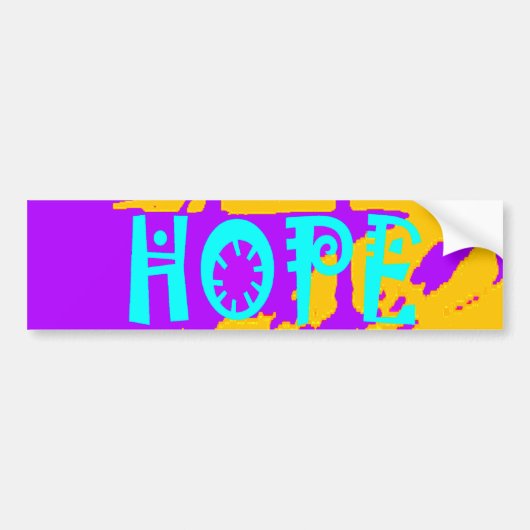 USA Hope: We zijn samen sterker Bumpersticker (Voorkant)