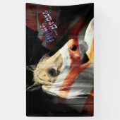 USA Horse Spandoek (Verticaal)