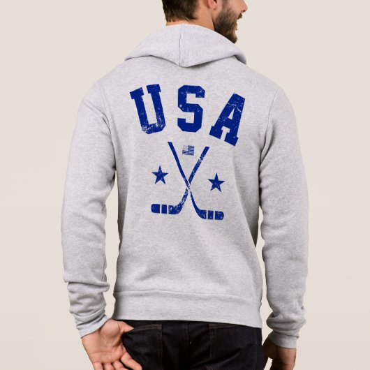 USA Ice Hockey Hoodie (Achterkant)