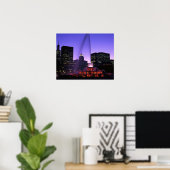 USA, IL, Chicago. Buckingham Fountain in Grant Poster (Thuiskantoor)