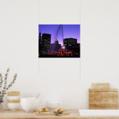 USA, IL, Chicago. Buckingham Fountain in Grant Poster (Keuken)