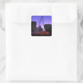 USA, IL, Chicago. Buckingham Fountain in Grant Vierkante Sticker (Tas)
