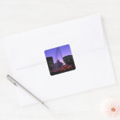 USA, IL, Chicago. Buckingham Fountain in Grant Vierkante Sticker (Envelop)