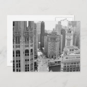 USA, IL, Chicago, Loop van Hotel Briefkaart (Voorkant / Achterkant)
