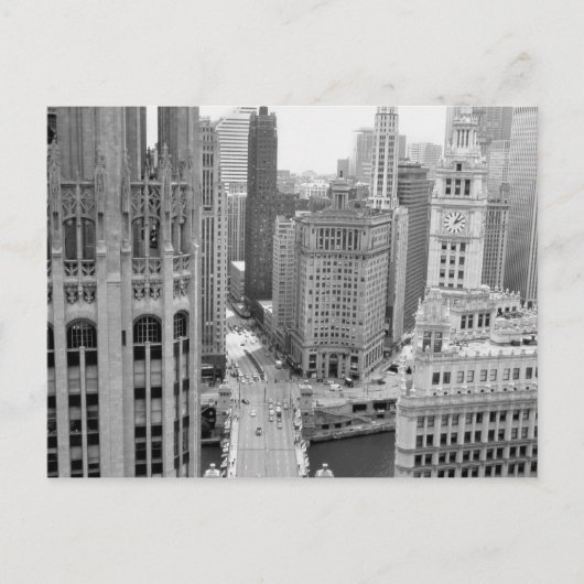 USA, IL, Chicago, Loop van Hotel Briefkaart (Voorkant)