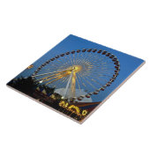 USA, Illinois, Chicago, Cityscapes, Lighted Tegeltje (Zijkant)