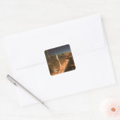 USA, Illinois, Chicago: The Loop: Buildings Vierkante Sticker (Envelop)