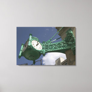 USA, Illinois, Chicago: The Loop: North State Canvas Afdruk