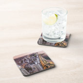 USA, Illinois, Chicago, uitzicht van het meer van Drankjes Onderzetter (Rechterzijde)