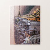 USA, Illinois, Chicago, uitzicht van het meer van  Legpuzzel (Verticaal)