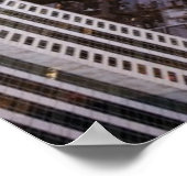 USA, Illinois, Chicago, uitzicht van het meer van  Poster (Hoek)