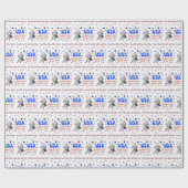 USA Independence Day Cadeaupapier (Vlak)