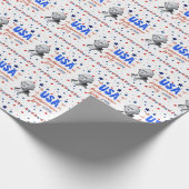 USA Independence Day Cadeaupapier (Hoek)