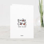 USA Independence Day - Liberty Kaart (Achterkant)