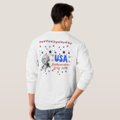 USA Independence Day T-shirt (Achterkant volledig)