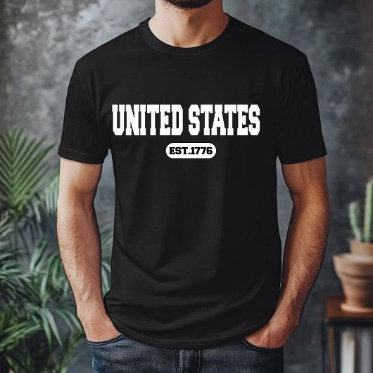 USA Independence T-shirt – Verenigde Staten EST. 1