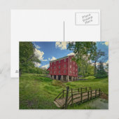 USA, Indiana, Cutler. Adams Mill Briefkaart (Voorkant / Achterkant)