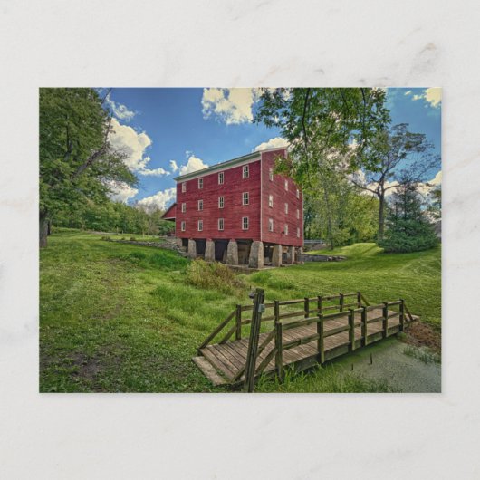 USA, Indiana, Cutler. Adams Mill Briefkaart (Voorkant)