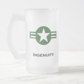 USA Ingenuity Green Matglas Bierpul (Links)