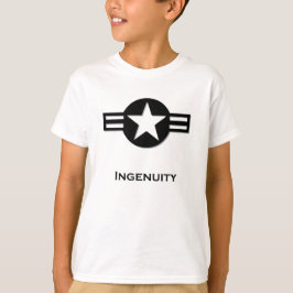 USA Ingenuity zwart T-shirt