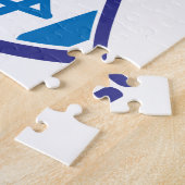 USA Israel Heart Flag Legpuzzel (Zijkant)