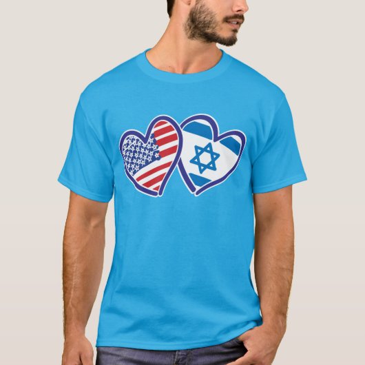 USA—Israel—Love—final T-shirt (Voorkant)