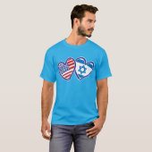 USA—Israel—Love—final T-shirt (Voorkant volledig)