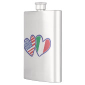 USA—Italië—Liefde Heupfles (Links)