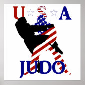 USA Judo Poster (Voorkant)