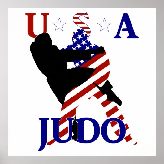 USA Judo Poster (Voorkant)