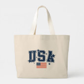 USA Jumbo Tote Bag (Achterkant)