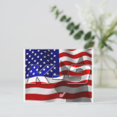 USA K9 Design Briefkaart (Staand voorkant)
