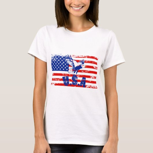 usa kale arend t-shirt (Voorkant)