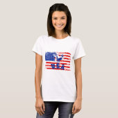 usa kale arend t-shirt (Voorkant volledig)