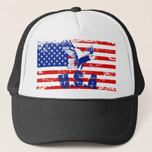 usa kale arend trucker pet (Voorkant)