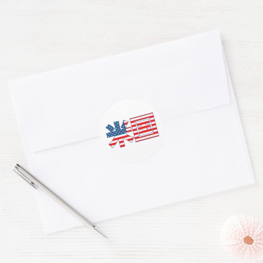 USA Kanji Sticker (Envelop)