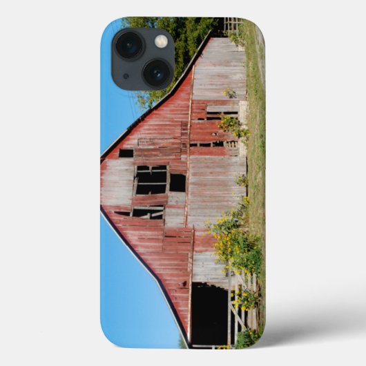 USA, Kansas, Old Red Barn Case-Mate iPhone Case (Achterkant)