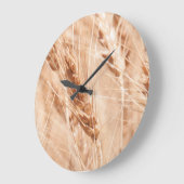 USA, Kansas, Wheat at Harvest Time Grote Klok (Hoek)