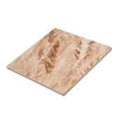 USA, Kansas, Wheat at Harvest Time Tegeltje (Zijkant)