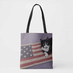 USA Kat Canvas tas