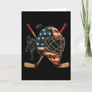 Usa Keeper Helm IJshockey Shirt 4 juli spottishirt Kaart