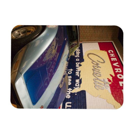 USA, Kentucky, Bowling Green: National Corvette 2 Magneet (Horizontaal)