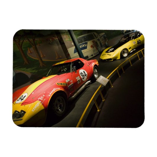 USA, Kentucky, Bowling Green: National Corvette 4 Magneet (Horizontaal)