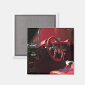 USA, Kentucky, Bowling Green: National Corvette Magneet (Voorkant / Achterkant)